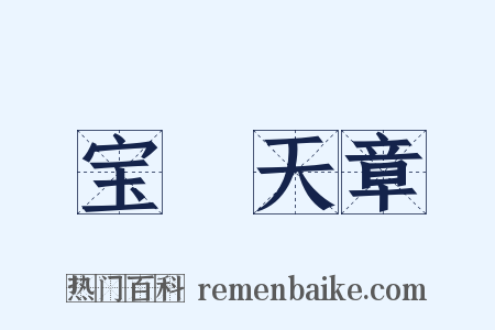 宝箓天章是什么意思的图片